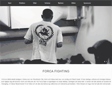 Tablet Screenshot of forcafighting.com